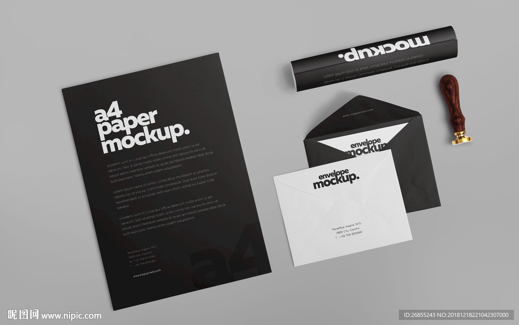 VI样机企业形象样机