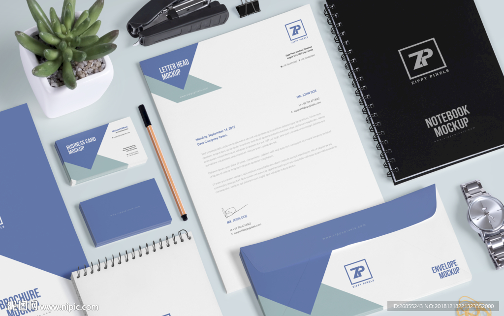 VI样机企业形象样机