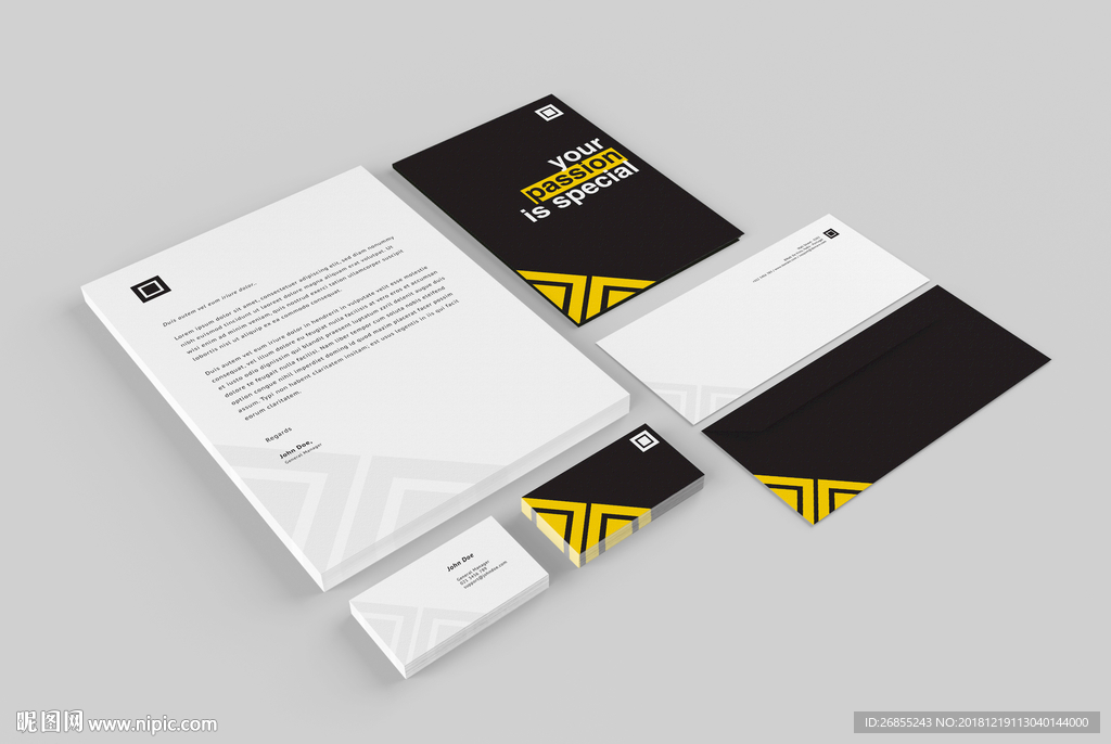 VI样机企业形象样机