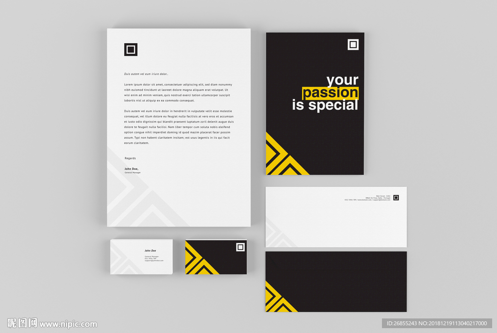 VI样机企业形象样机