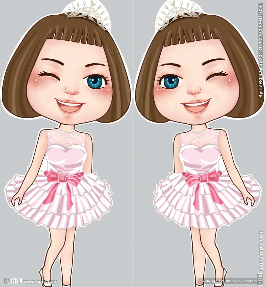 小公主 卡通 可爱