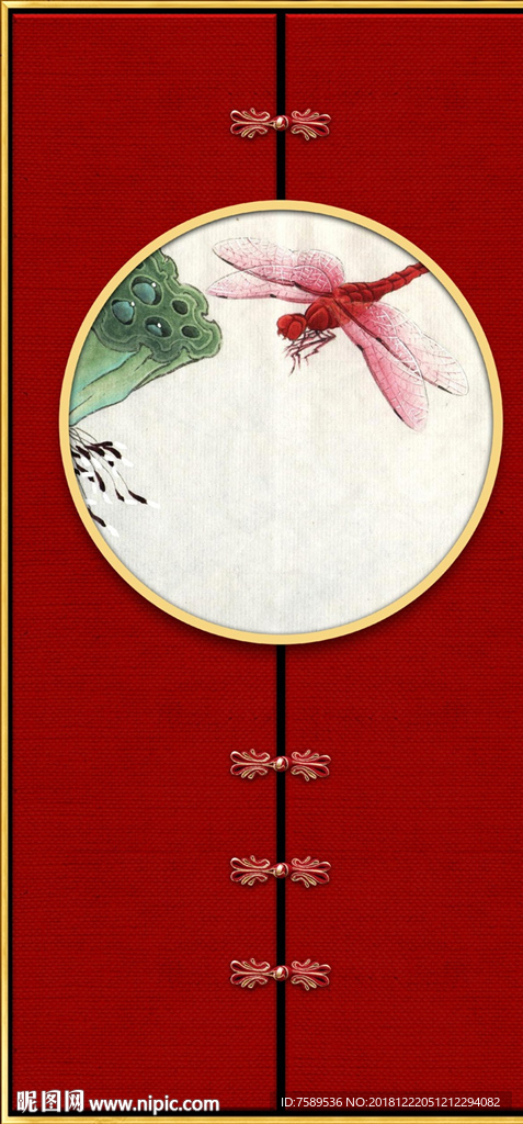 现代创意新中式工笔花鸟画