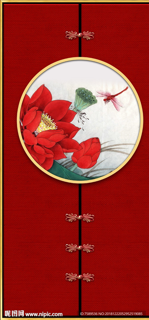 现代创意新中式工笔花鸟画