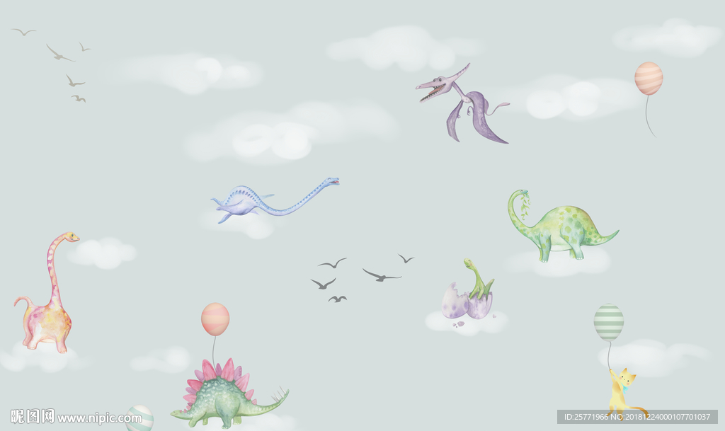 北欧小清新儿童壁纸