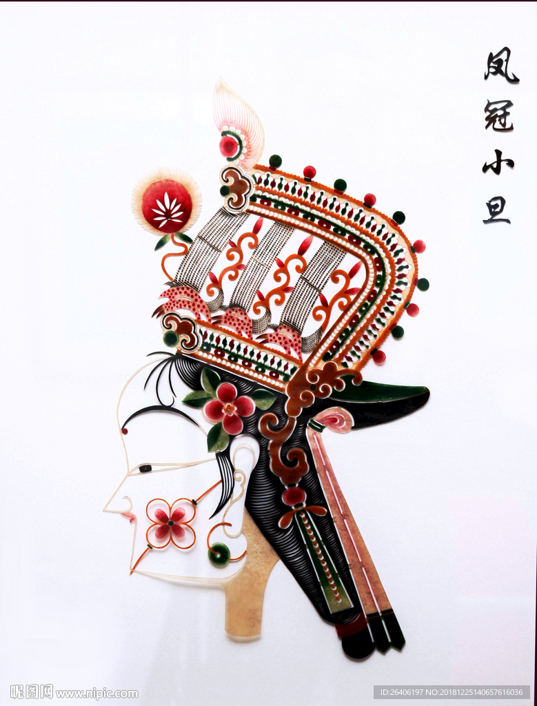 传统民俗皮影摄影素材