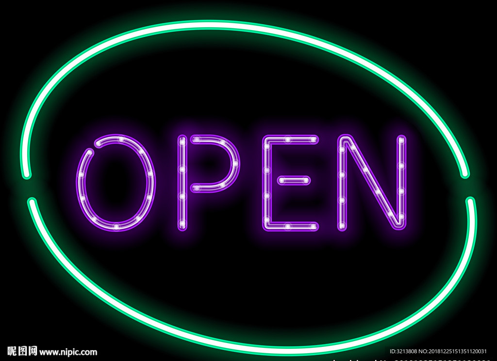 霓虹灯 LED 装饰 牌匾