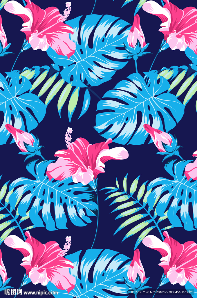 数码印花图案最新流行花纹