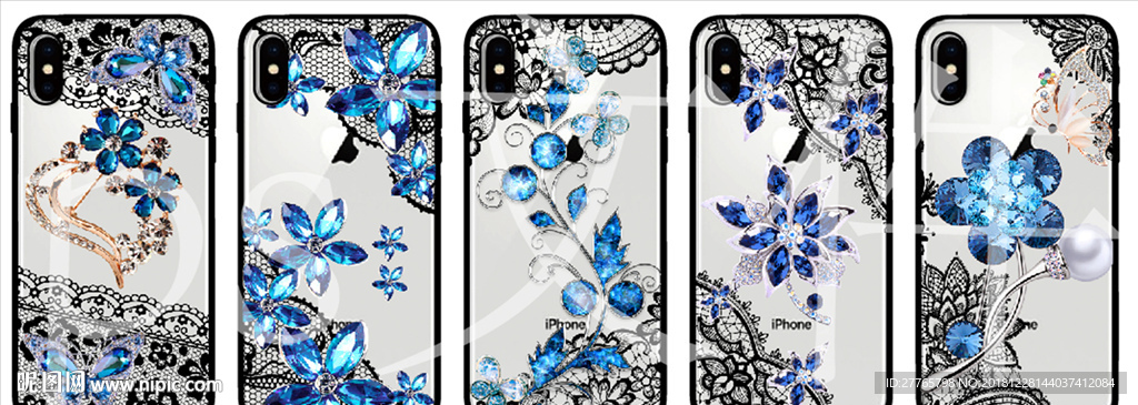 饰品彩绘分层手机壳文件