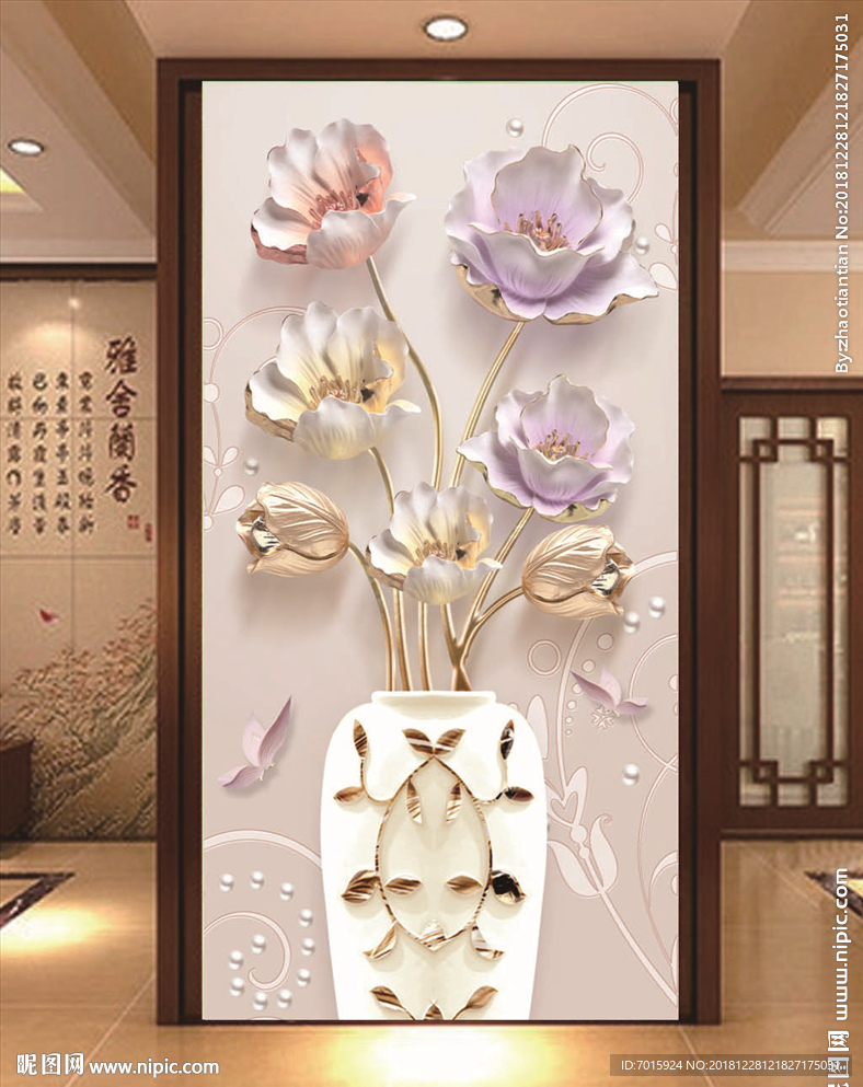 过道背景墙装饰画