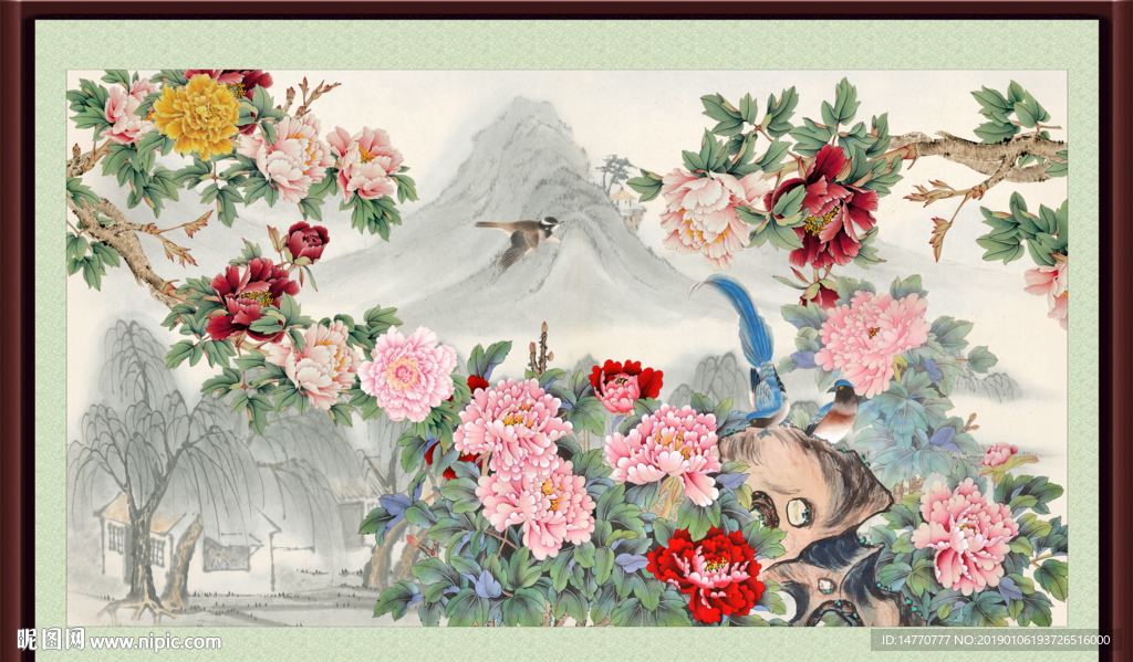 荣华富贵 富贵牡丹 富贵满堂