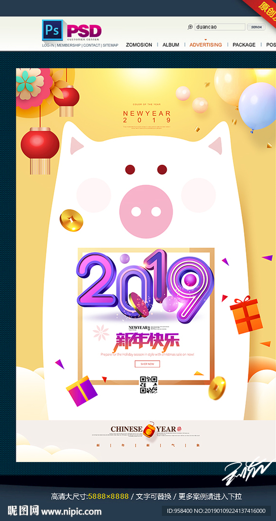 猪年 2019年
