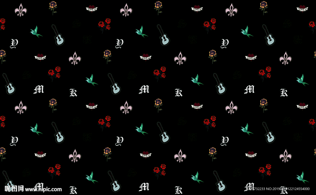 吉他 小提琴 男装 小鸟