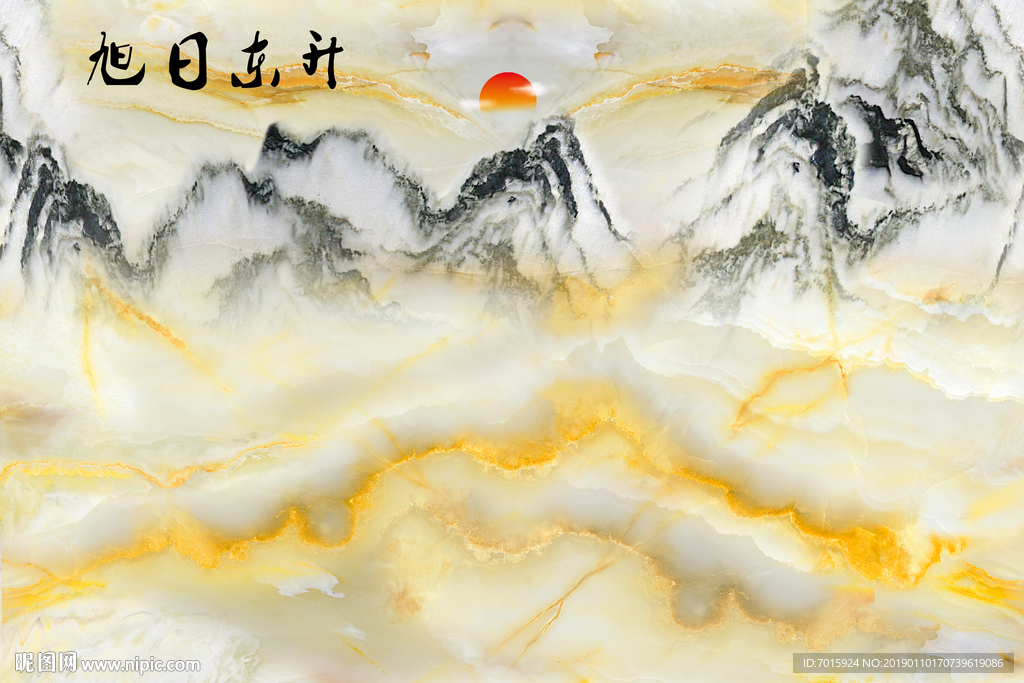 大理石背景墙 工装背景墙 淡雅