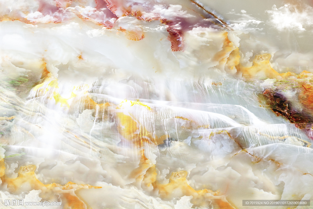 大理石背景墙 工装背景墙 淡雅