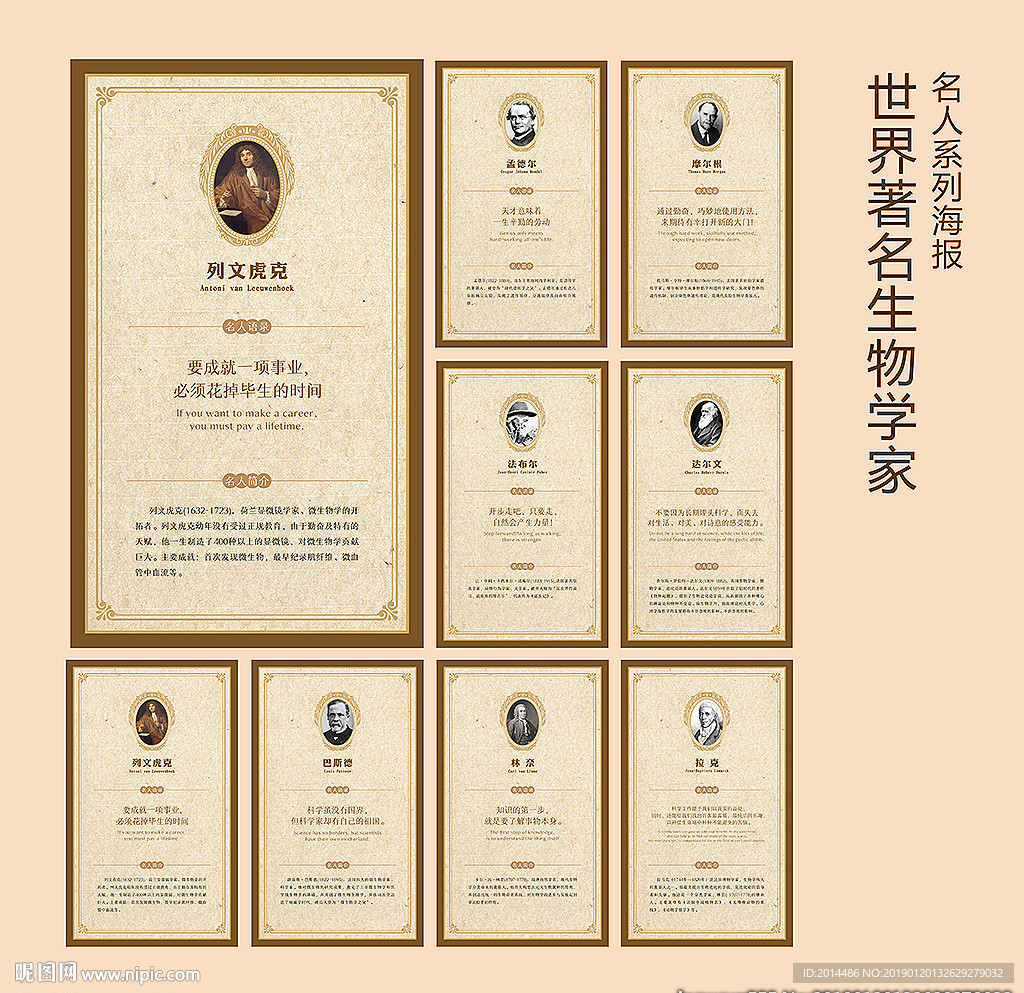 世界著名生物学家