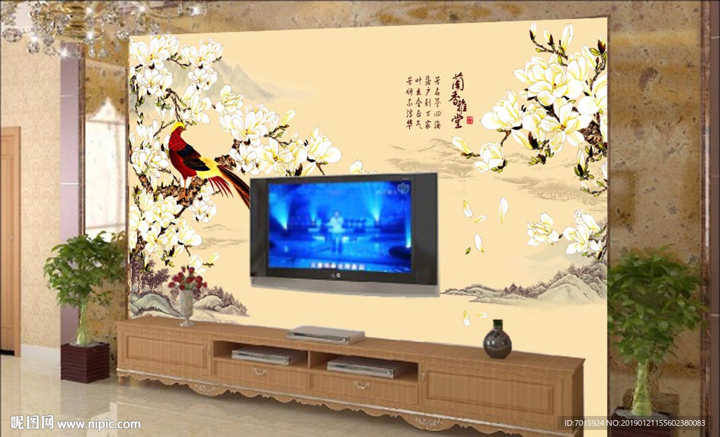 客厅背景墙 电视背景墙