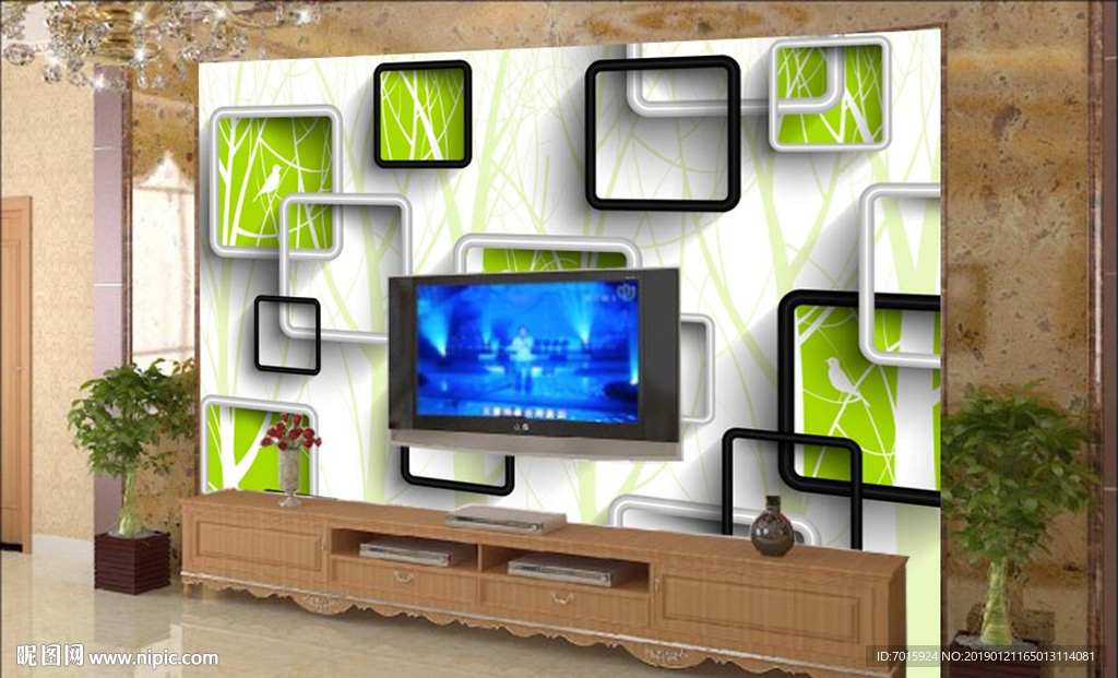 树林背景 春天背景