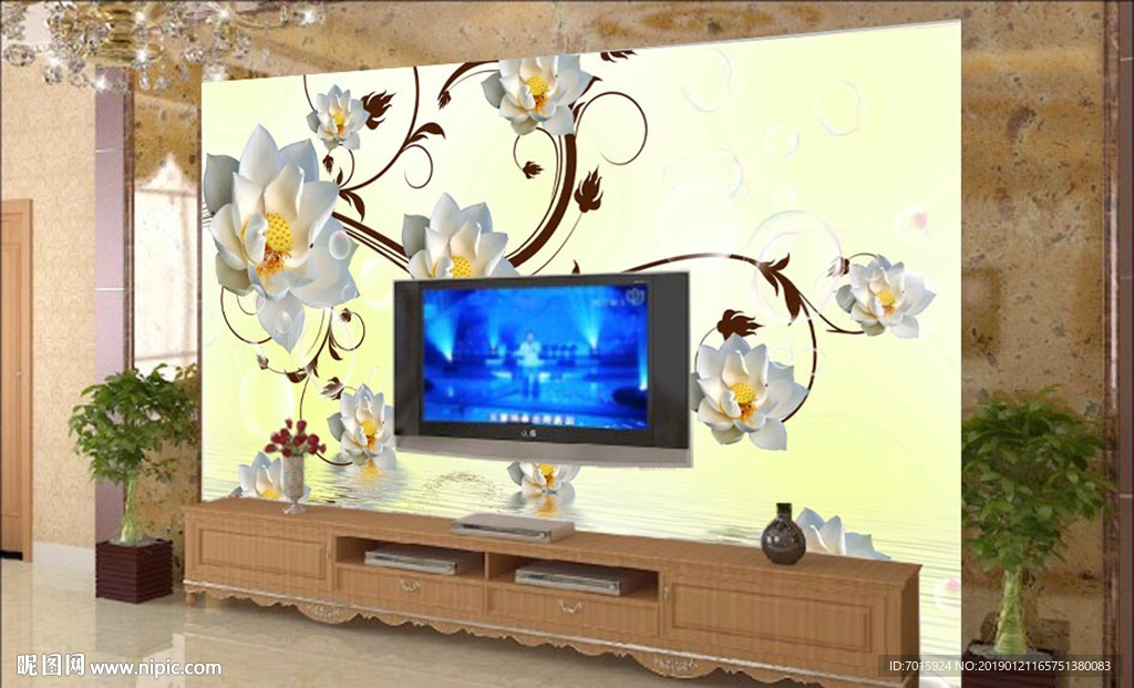 客厅背景墙 电视背景墙