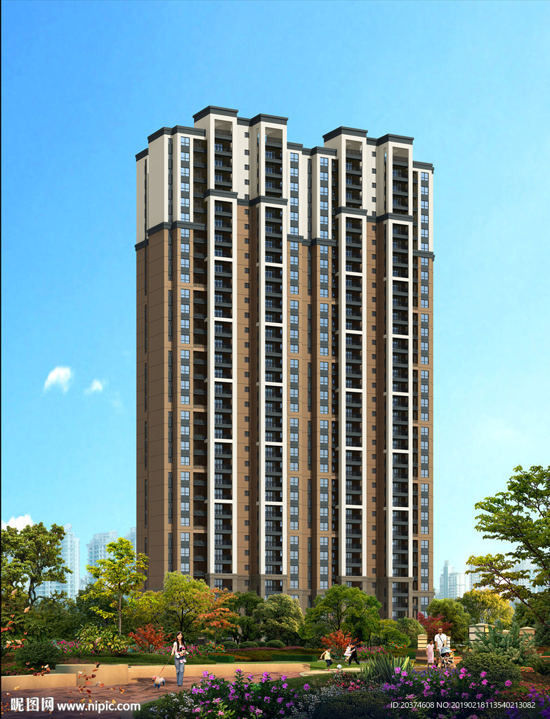 小区入口绿化 小区绿化