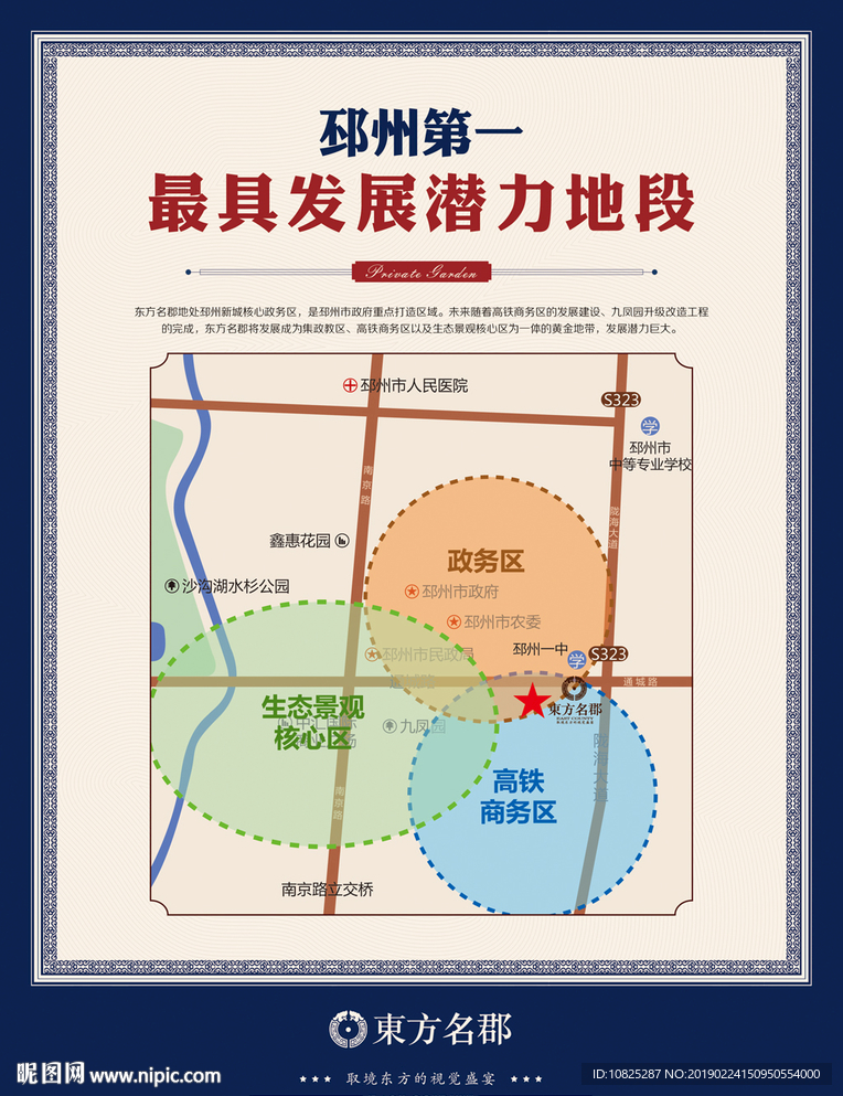 房地产区位图展板