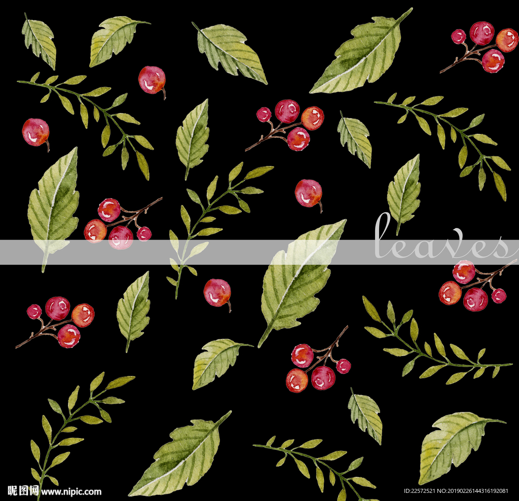 叶子 树叶 花叶 春天 分层