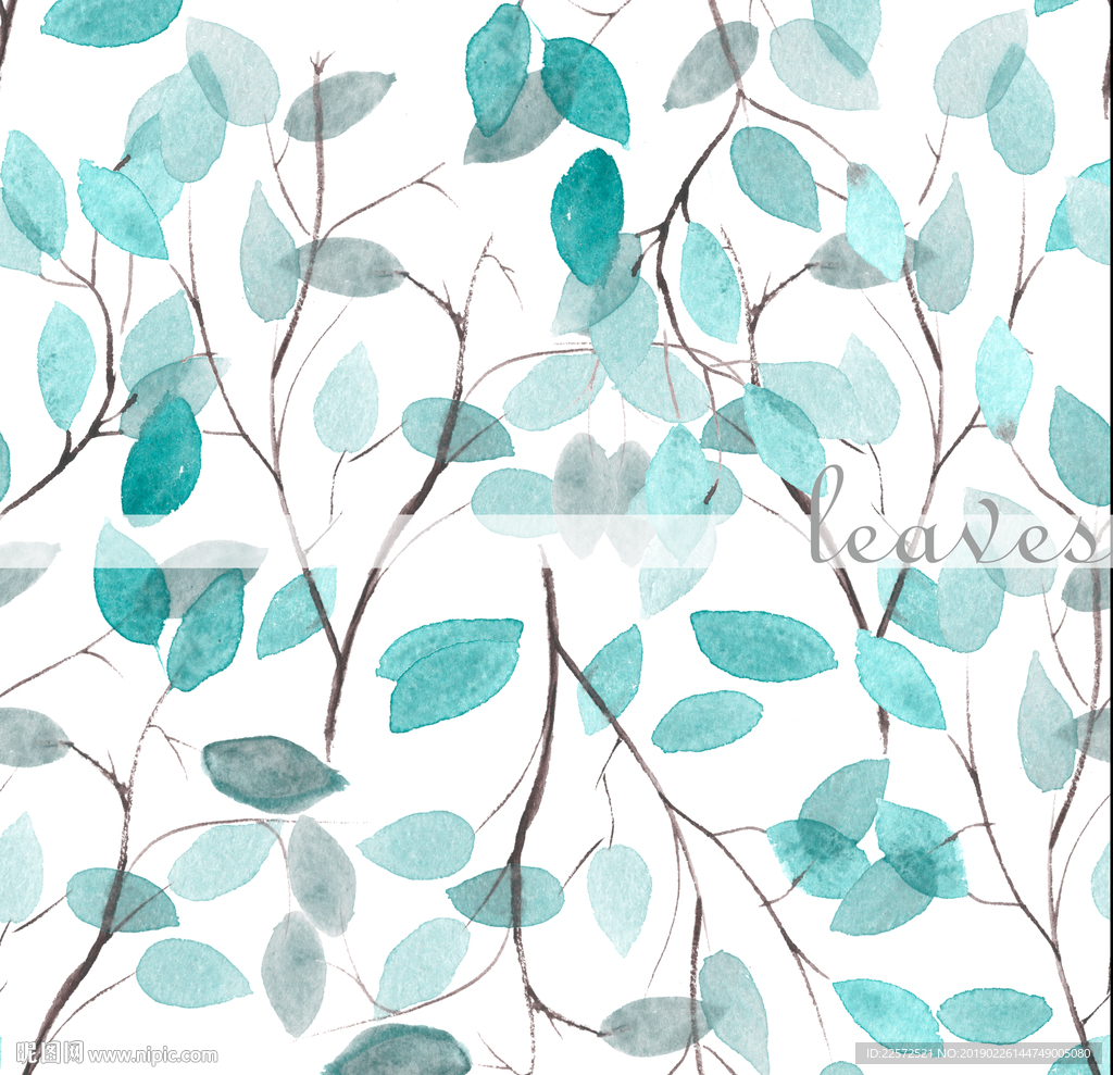 叶子 树叶 花叶 春天 分层