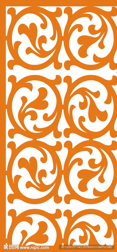 窗格窗花镂空雕刻