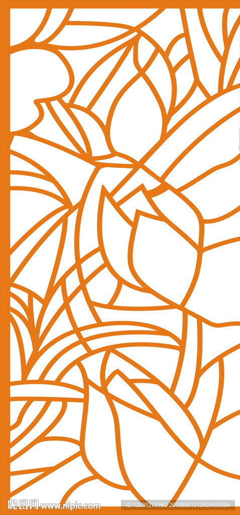 窗格窗花镂空雕刻