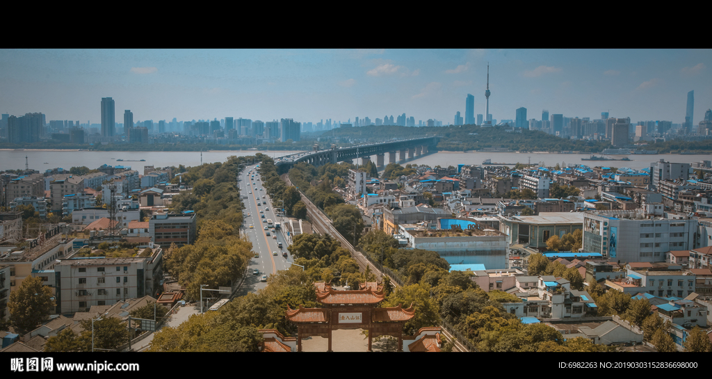 武汉长江大桥 黄鹤楼