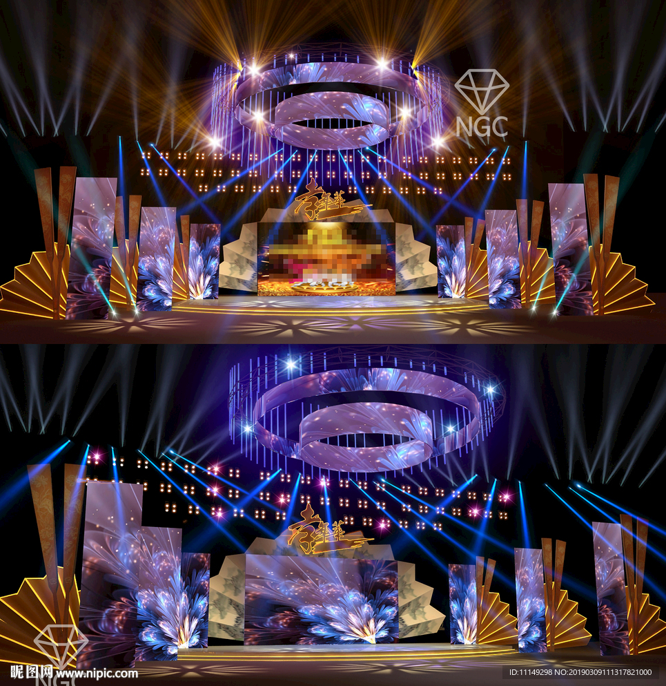 才艺大赛 选秀节目 舞美设计