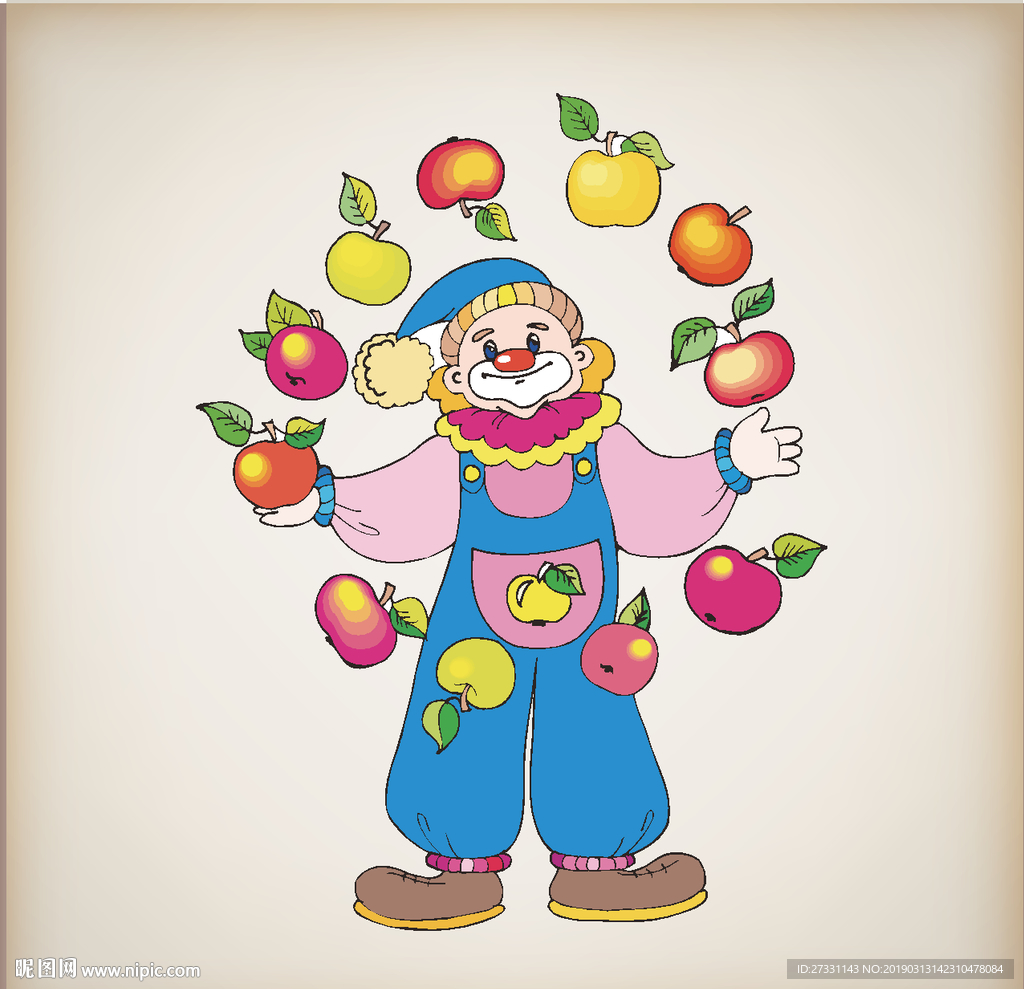 小丑 马戏 小丑表演 马戏舞台