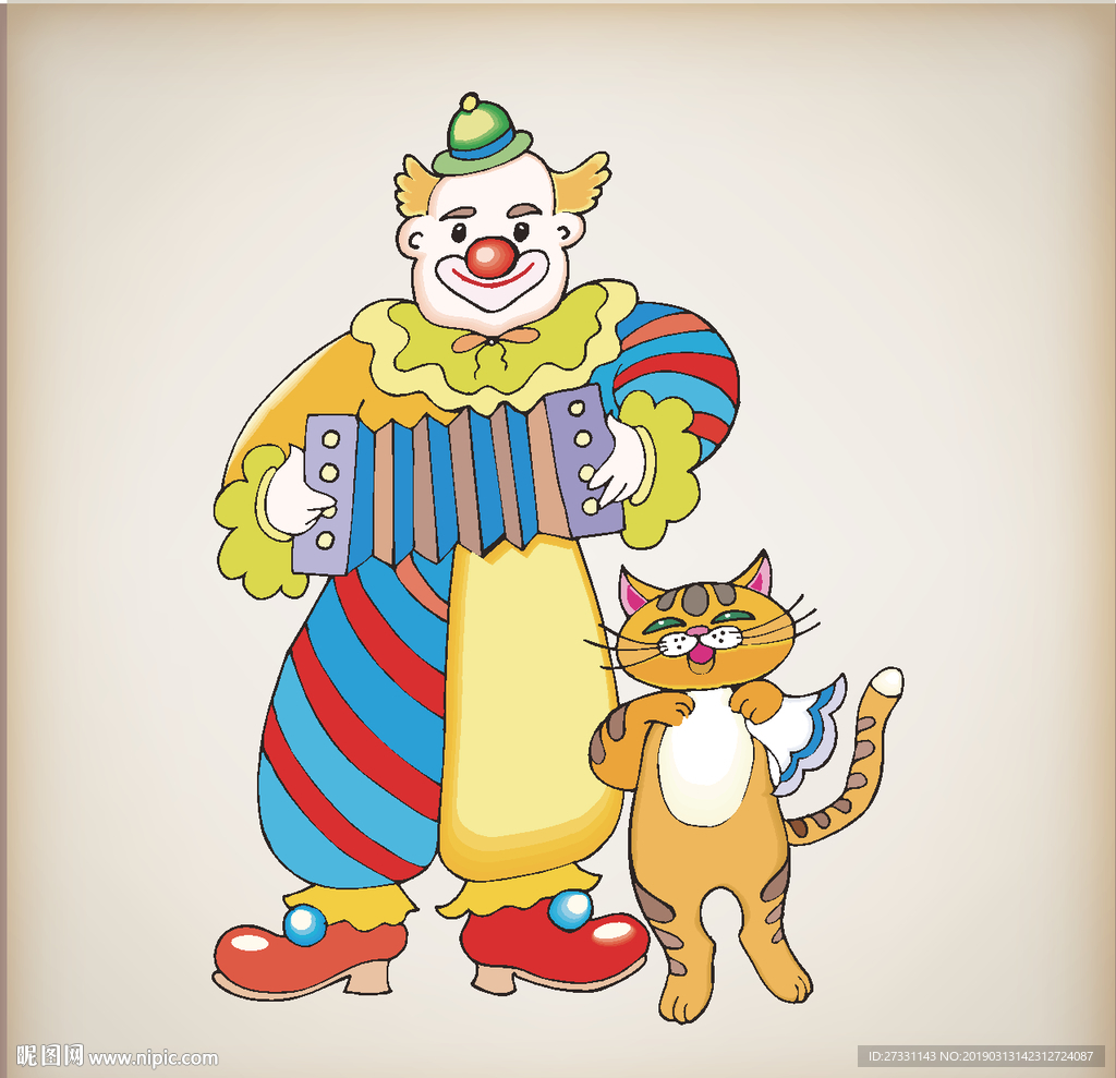 小丑 马戏 小丑表演 马戏舞台