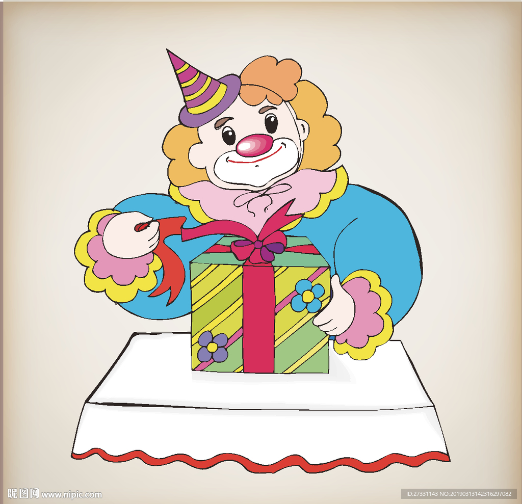 小丑 马戏 小丑表演 马戏舞台