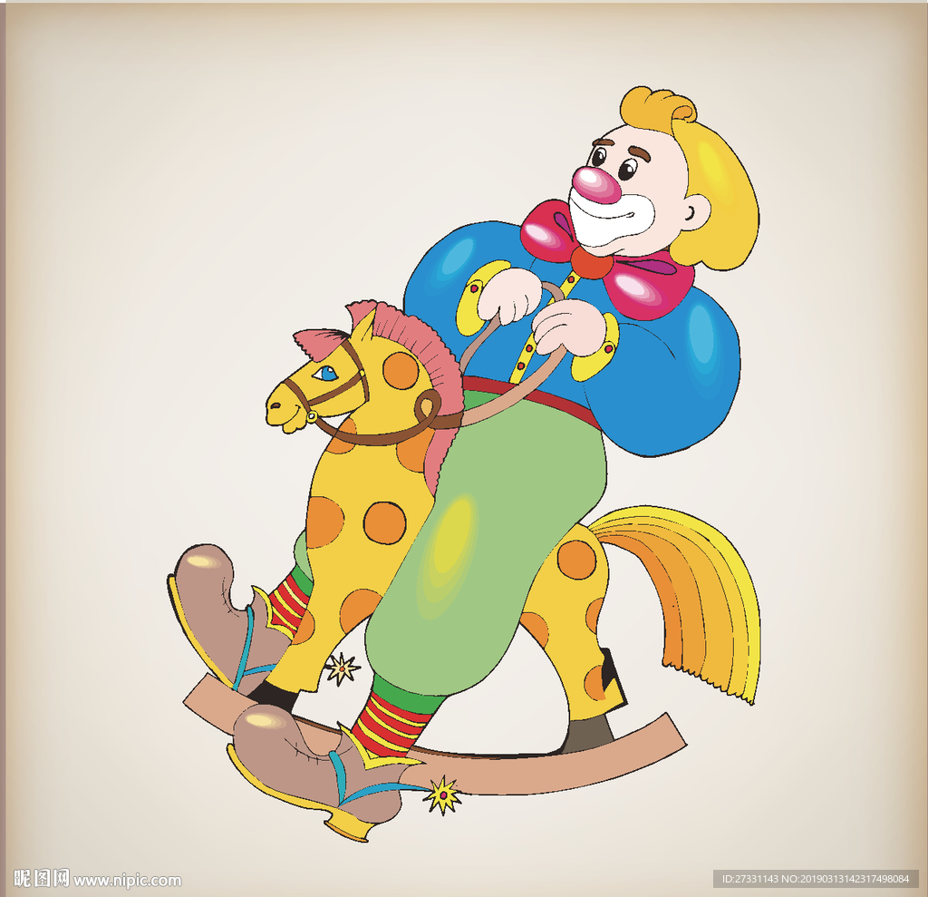 小丑 马戏 小丑表演 马戏舞台