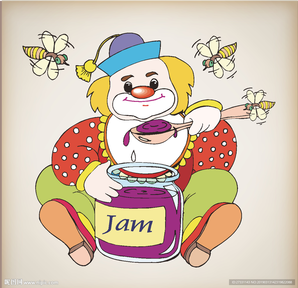 小丑 马戏 小丑表演 马戏舞台