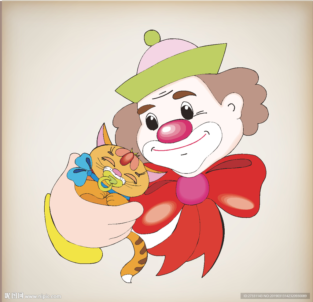 小丑 马戏 小丑表演 马戏舞台