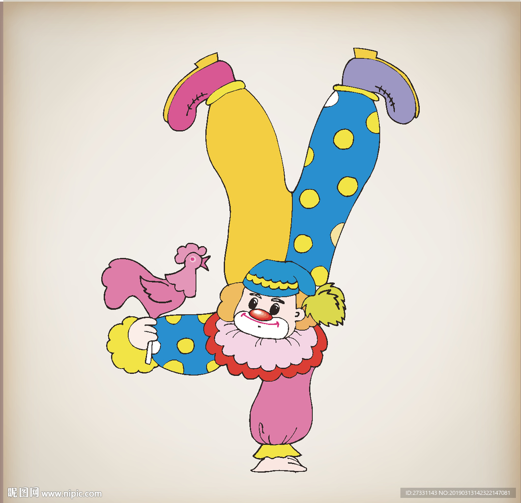 小丑 马戏 小丑表演 马戏舞台