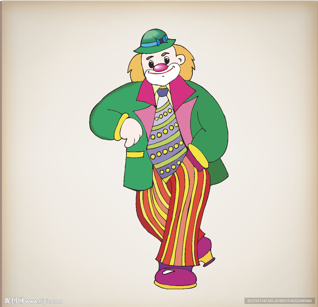 小丑 马戏 小丑表演 马戏舞台