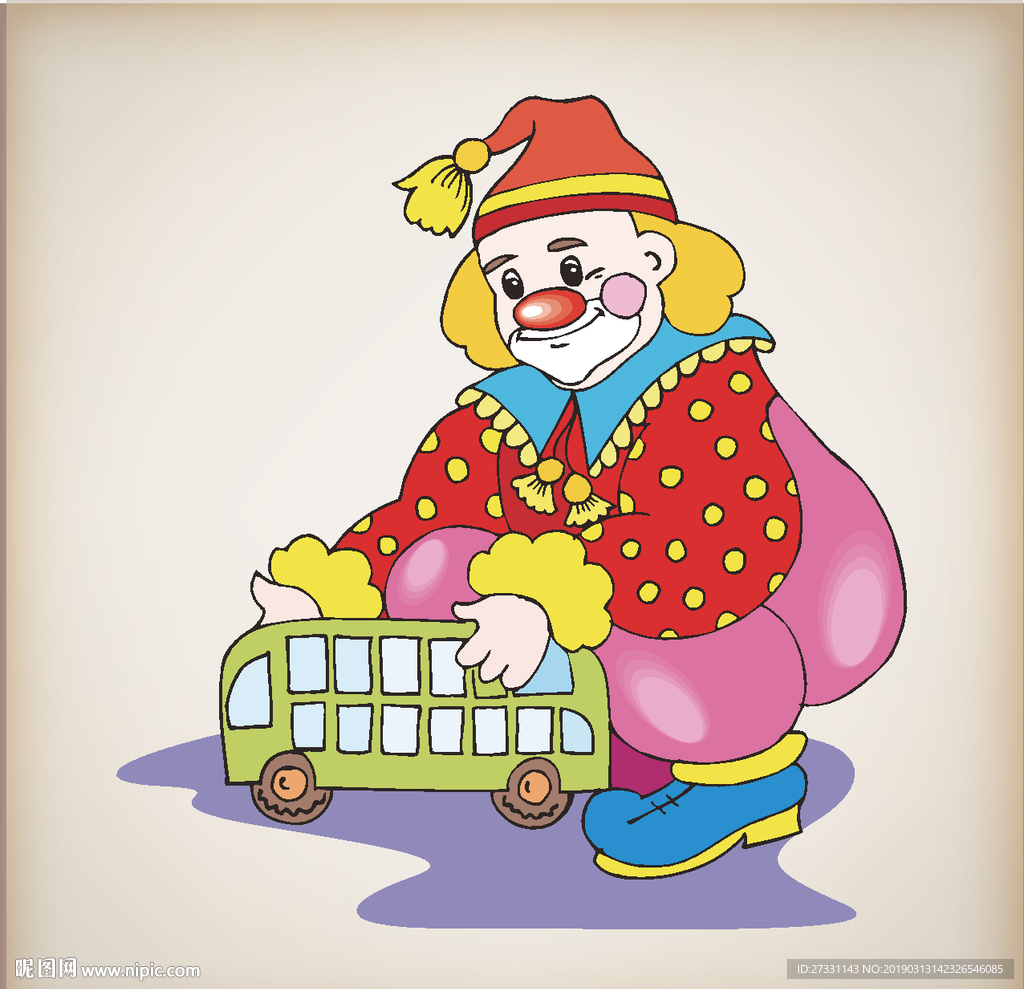 小丑 马戏 小丑表演 马戏舞台