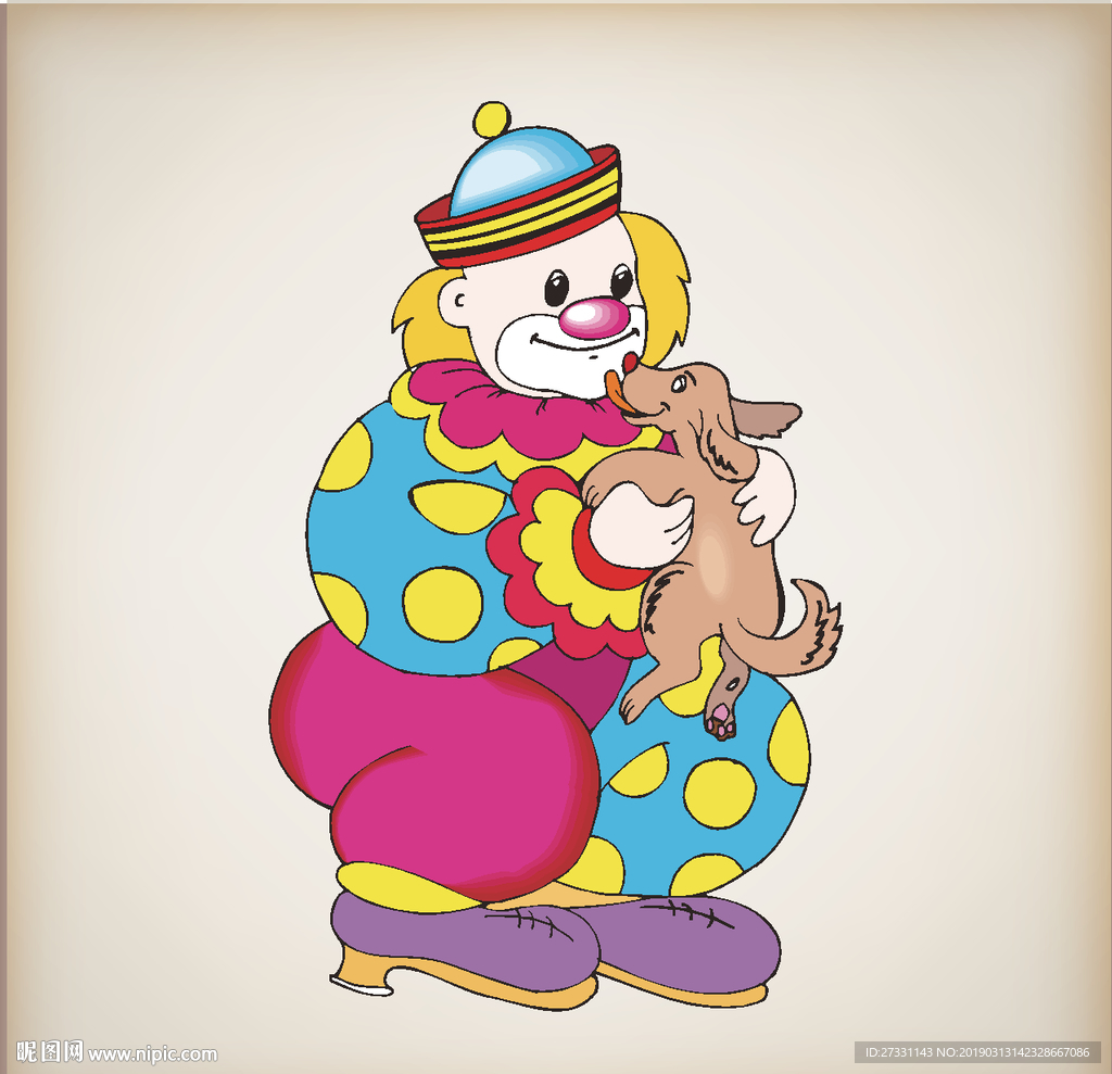 小丑 马戏 小丑表演 马戏舞台