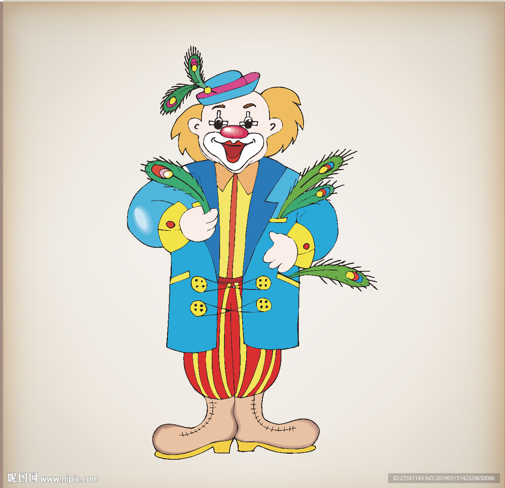 小丑 马戏 小丑表演 马戏舞台