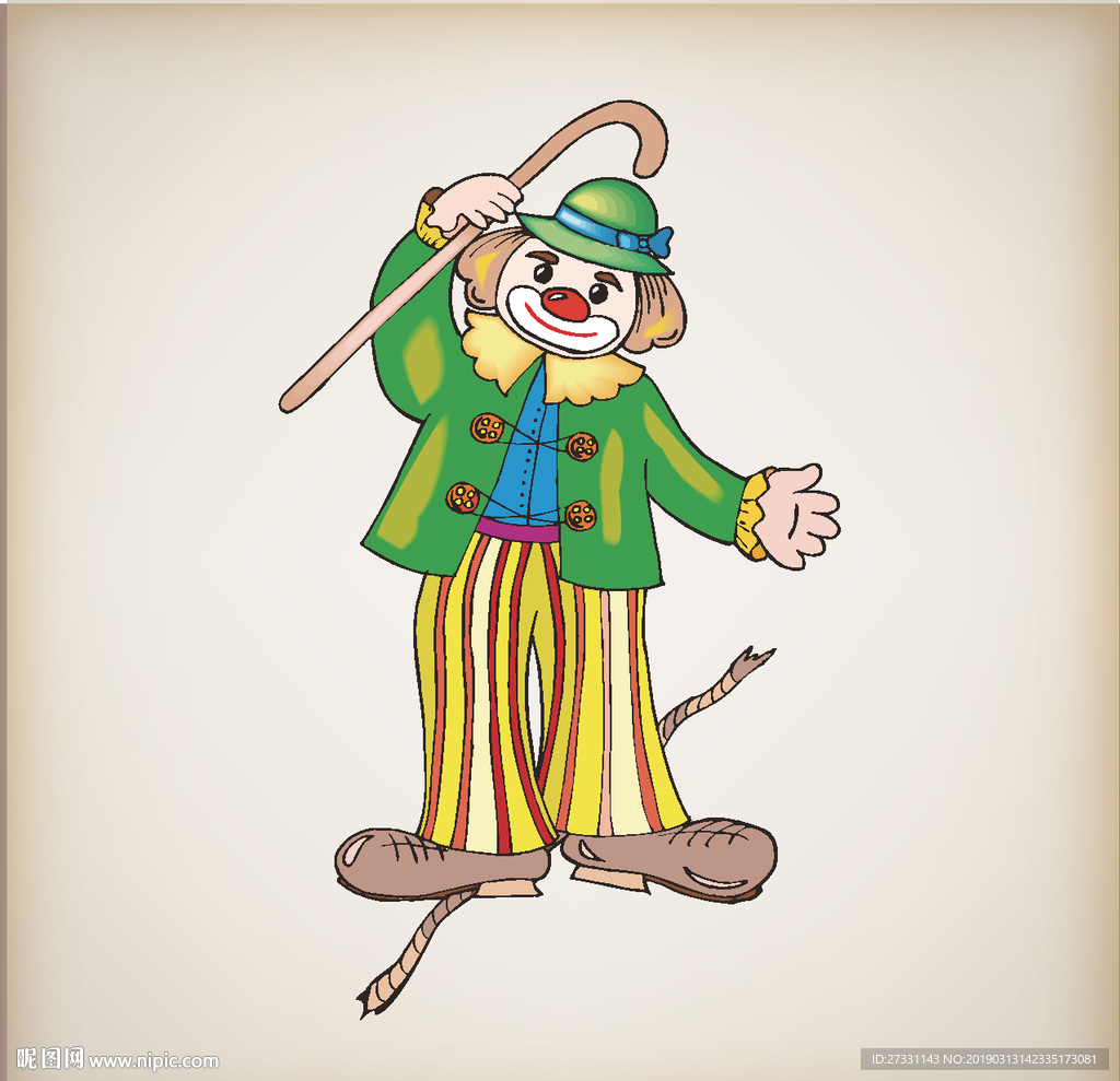 小丑 马戏 小丑表演 马戏舞台