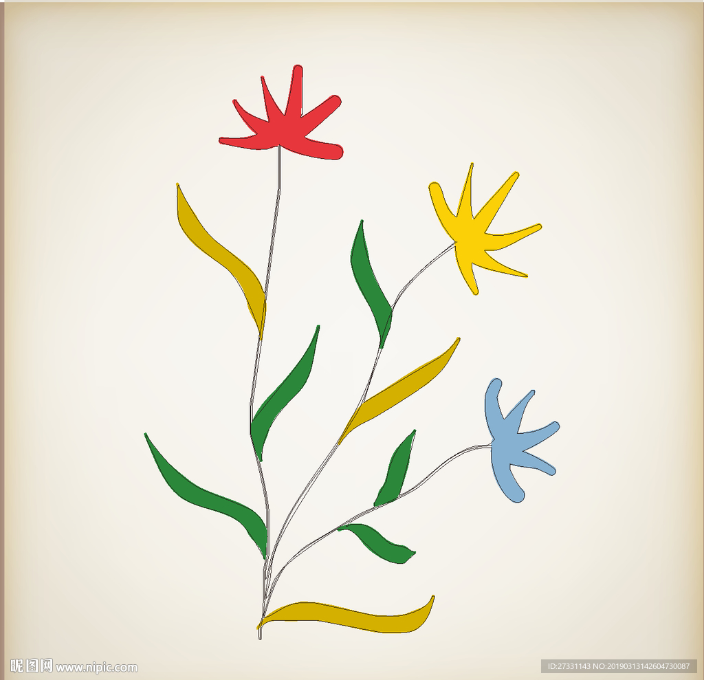 AI插画 矢量插画矢 艺术插画