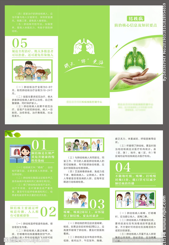 肺结核折页