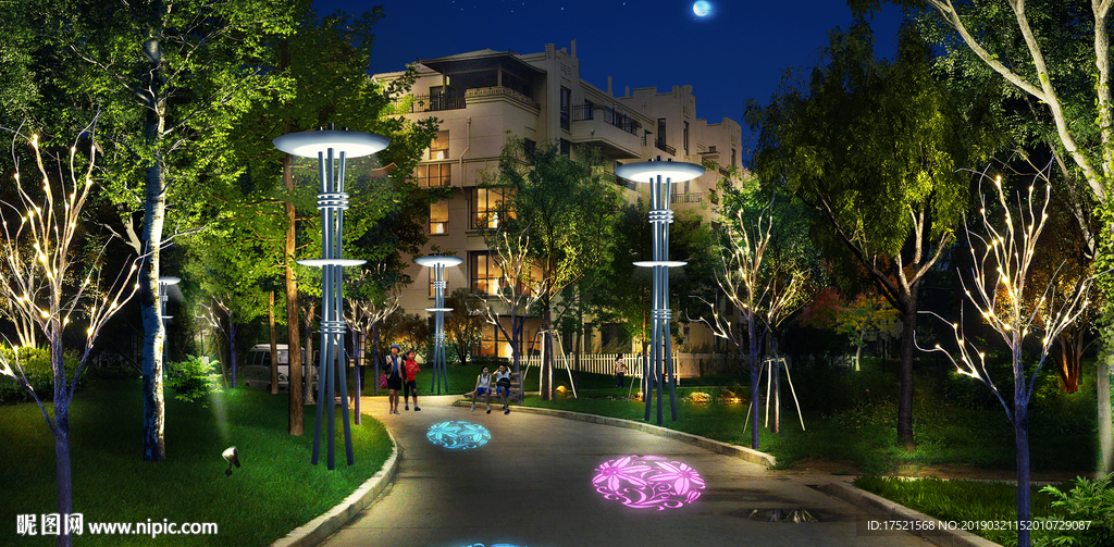 景观亮化效果设计