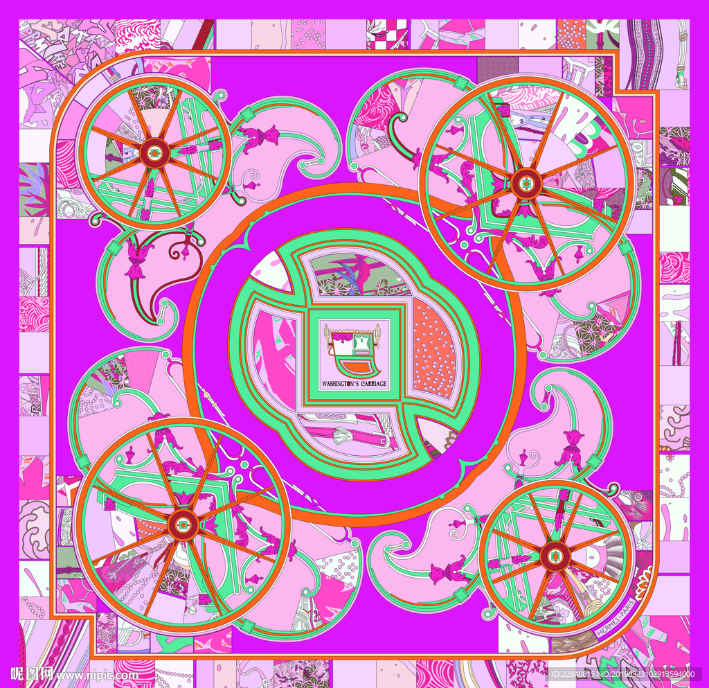 方巾 丝巾 围巾