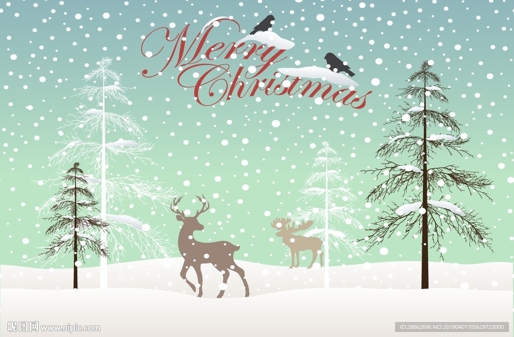 冰天雪地插画插图