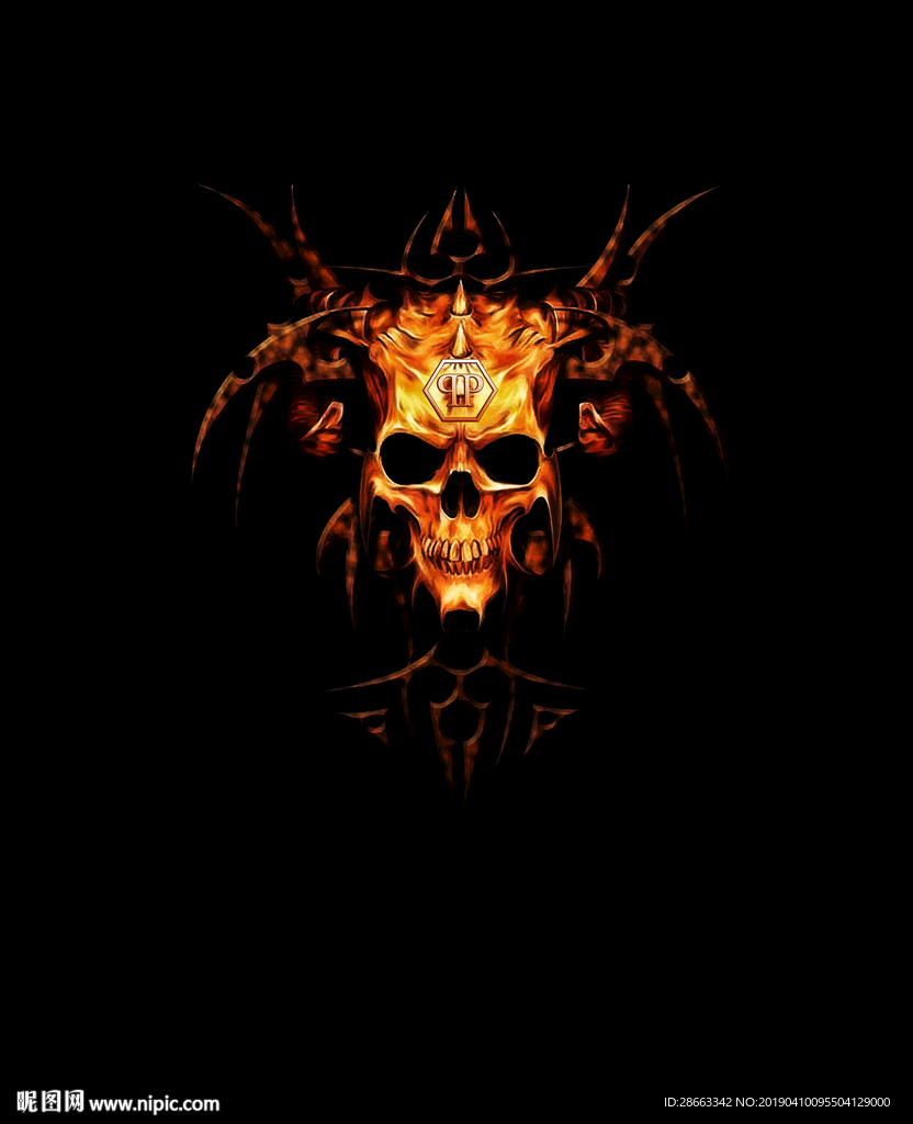 大牌男装 印花图案