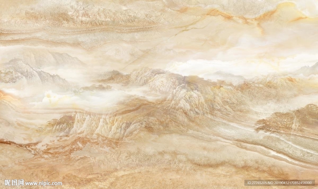 中式大理石背景墙