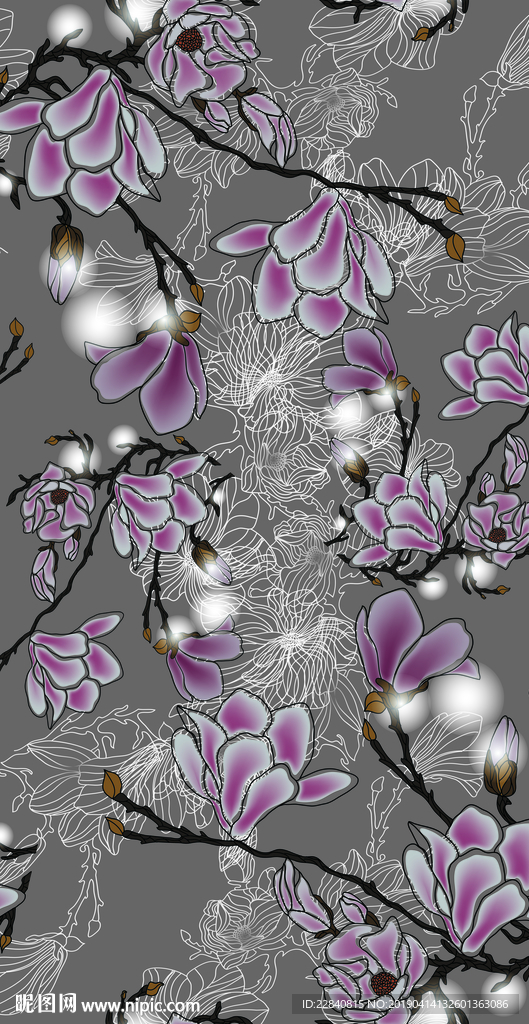 花 大花 鲜花 小花 线条花